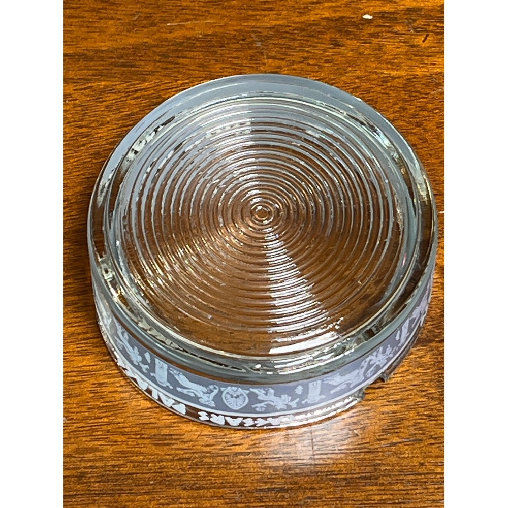 Vintage Caesars Palace Las Vegas Glass Ashtray Roman Casino Gold Trim - Picture 5 of 9